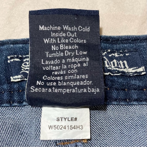 Torrid Source of Wisdom Blue Jeans | Flare Leg | Stretchy - Picture 8 of 15